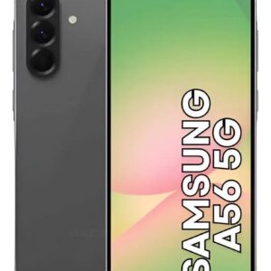 Celular Samsung Galaxy A56 5G Preto, 256GB, 8GB RAM E Câmera Tripla 50MP + 12MP + 5MP