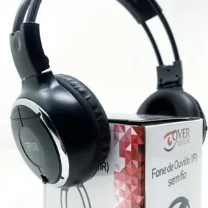 Fone de Ouvido (IR) sem fio - OverVision - Preto