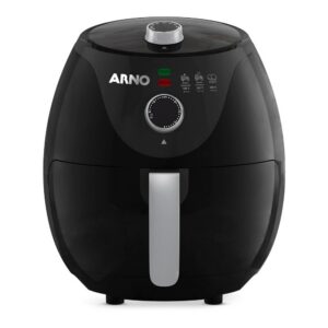 Fritadeira Sem óleo Arno Airfry Easy Fry Com 3,2 Litros Hot Air E Cesto Removível Preta EZFP